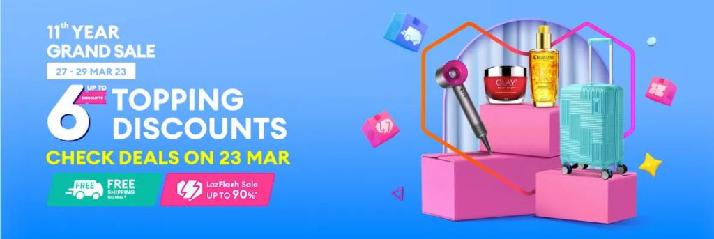 Lazada 11th Year Grand Sale